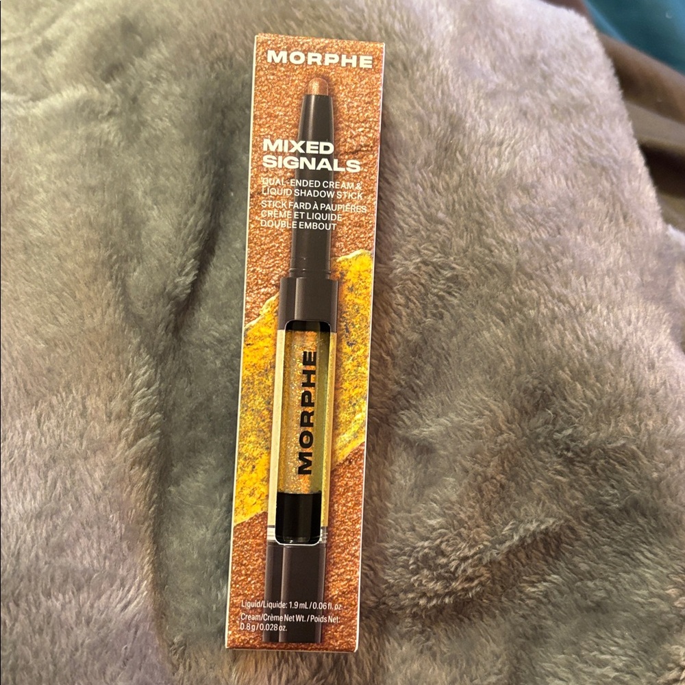 Morphe Eyeliner Mixed Signals Dual-Ended Eyeshadow Gold Dark Gold FWB BFF